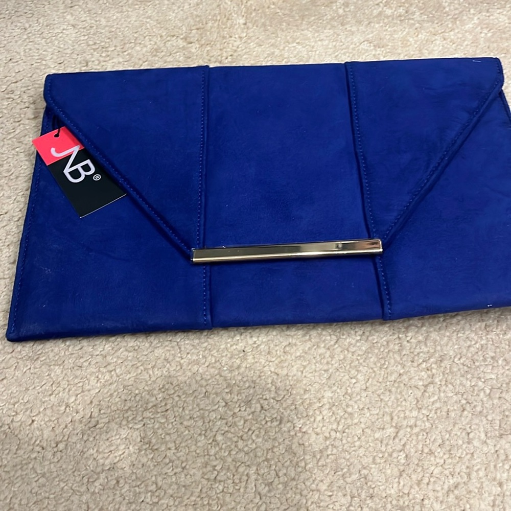 Brand new faux suede  gorgeous blue
